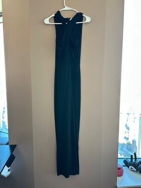 Michael Kors Black Cross-Neck jumpsiit